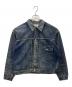 BENJAMIN authentic club（（ベンジャミンオーセンティッククラブ））の古着「BENJAMIN AUTHENTIC CLUB　デニムジャケット」｜ブルー