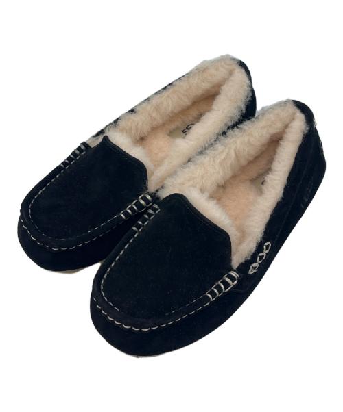 UGG（アグ）UGG (アグ) UGG  モカシンシューズ ブラック サイズ:22の古着・服飾アイテム