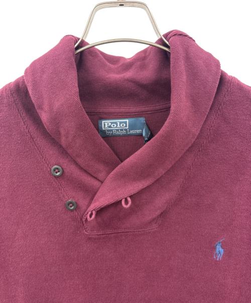 POLO RALPH LAUREN（ポロ・ラルフローレン）POLO RALPH LAUREN (ポロ・ラルフローレン) POLO RALPH LAUREN　スウェット ボルドー サイズ:XLの古着・服飾アイテム