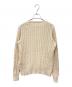 POLO RALPH LAUREN (ポロ・ラルフローレン) POLO RALPH LAUREN　ケーブルニット ベージュ サイズ:M：8000円