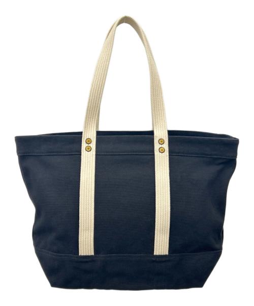 POLO RALPH LAUREN（ポロ・ラルフローレン）POLO RALPH LAUREN (ポロ・ラルフローレン) ブリオンクレストキャンバストートバッグ　POLO RALPH LAUREN ネイビーの古着・服飾アイテム