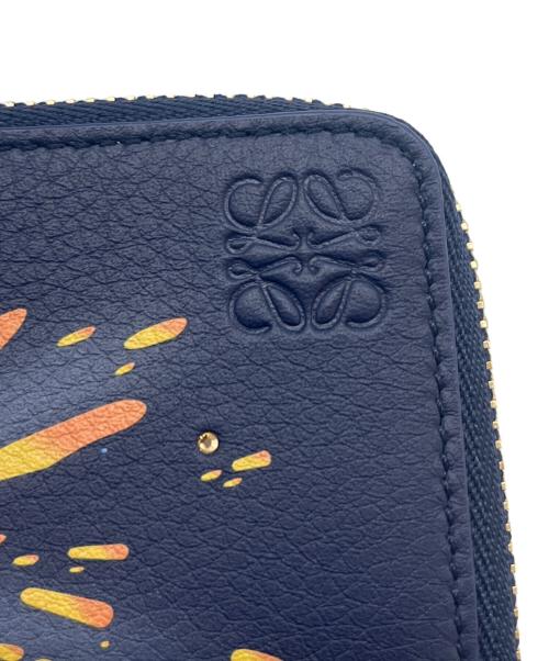 LOEWE（ロエベ）LOEWE (ロエベ) スタジオジブリ (スタジオジブリ) LOEWE  コインケース ネイビーの古着・服飾アイテム