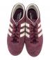 adidas (アディダス) adidas  GAZELLE  ローカットスニーカー ボルドー サイズ:27.0：6000円