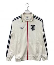 adidas（アディダス）の古着「adidas  アンセムジャケット　日本代表 2026」｜アイボリー×レッド
