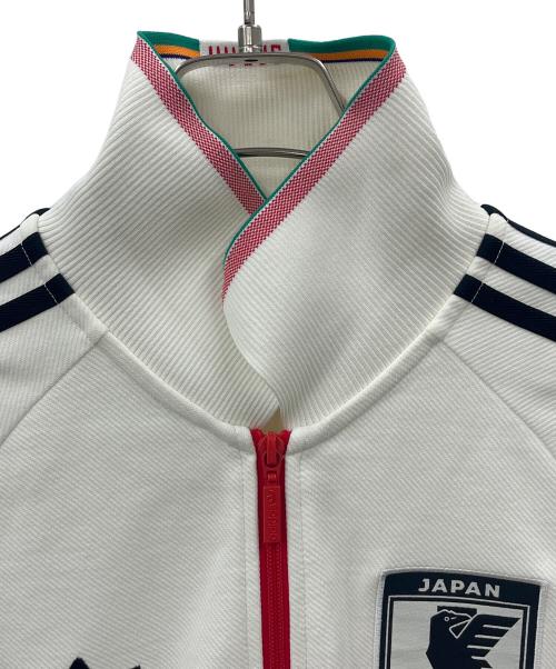 adidas（アディダス）adidas (アディダス) adidas  アンセムジャケット　日本代表 2026 アイボリー×レッド サイズ:Lの古着・服飾アイテム