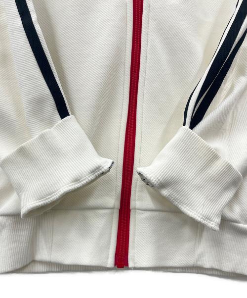 adidas（アディダス）adidas (アディダス) adidas  アンセムジャケット　日本代表 2026 アイボリー×レッド サイズ:Lの古着・服飾アイテム