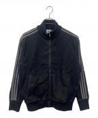 adidasアディダス）の古着「adidas  デニムファイヤーバードトラックトップ」｜ブラック