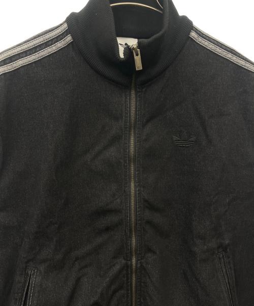 adidas（アディダス）adidas (アディダス) adidas  デニムファイヤーバードトラックトップ ブラック サイズ:Lの古着・服飾アイテム