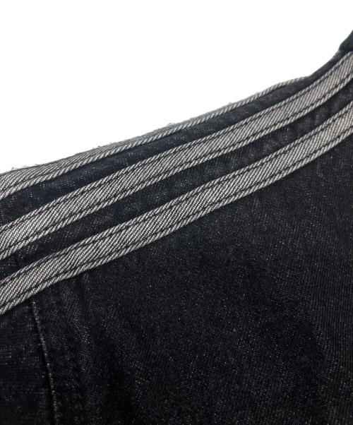 adidas（アディダス）adidas (アディダス) adidas  デニムファイヤーバードトラックトップ ブラック サイズ:Lの古着・服飾アイテム