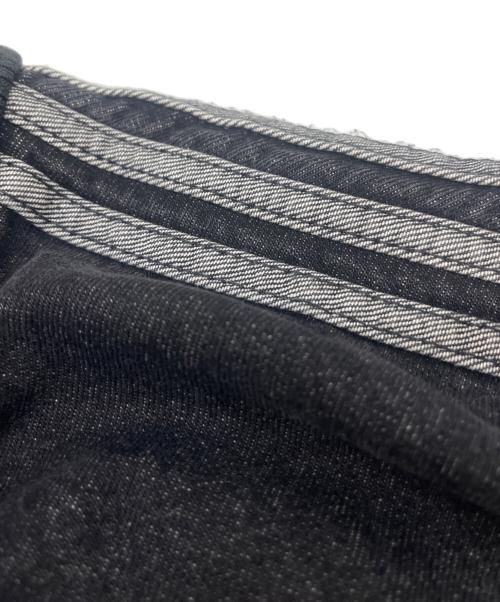 adidas（アディダス）adidas (アディダス) adidas  デニムファイヤーバードトラックトップ ブラック サイズ:Lの古着・服飾アイテム