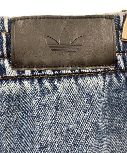 adidas（アディダス）adidas (アディダス) adidas  ミッドライス ツーインワンデニムパンツ インディゴ サイズ:2XLの古着・服飾アイテム