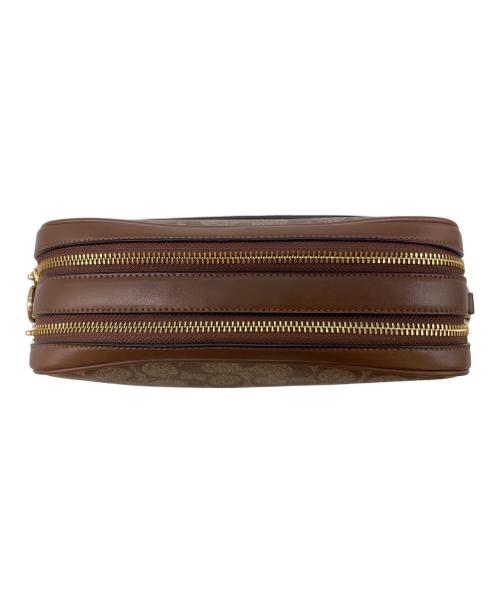 COACH（コーチ）COACH (コーチ) COACH  シグネチャー  ショルダーバッグ ブラウンの古着・服飾アイテム