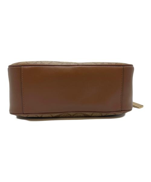 COACH（コーチ）COACH (コーチ) COACH  シグネチャー  ショルダーバッグ ブラウンの古着・服飾アイテム