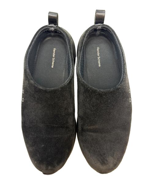 HENDER SCHEME（エンダースキーマ）HENDER SCHEME (エンダースキーマ) Hender Scheme 　ovalスリッポン ブラック サイズ:41の古着・服飾アイテム