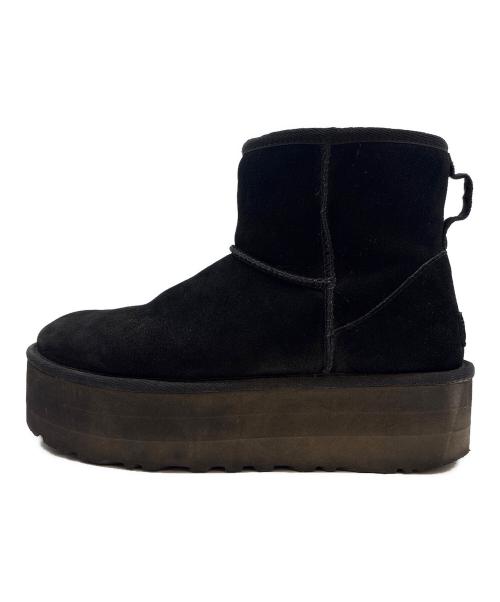 UGG（アグ）UGG (アグ) UGG　Classic Mini Platform　ムートンブーツ ブラック サイズ:25の古着・服飾アイテム