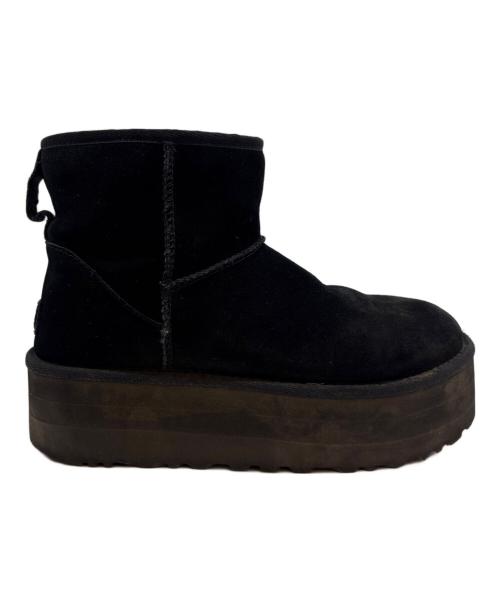 UGG（アグ）UGG (アグ) UGG　Classic Mini Platform　ムートンブーツ ブラック サイズ:25の古着・服飾アイテム