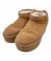 UGG（アグ）の古着「UGG　Classic Ultra Mini Platform　ムートンブーツ」｜ベージュ