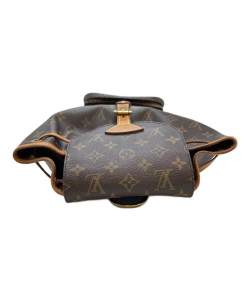 LOUIS VUITTON（ルイ ヴィトン）LOUIS VUITTON (ルイ ヴィトン) LOUIS VUITTON　モンスリMM　リュック ブラウンの古着・服飾アイテム