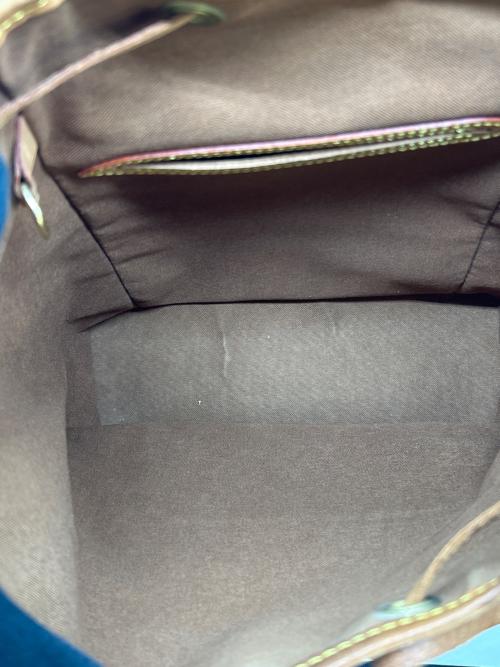 LOUIS VUITTON（ルイ ヴィトン）LOUIS VUITTON (ルイ ヴィトン) LOUIS VUITTON　モンスリMM　リュック ブラウンの古着・服飾アイテム