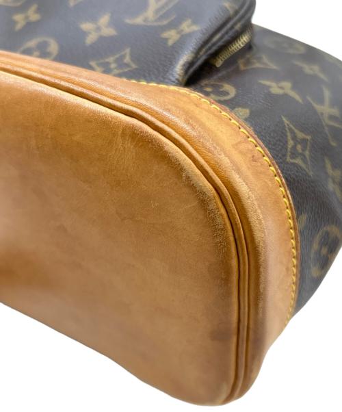 LOUIS VUITTON（ルイ ヴィトン）LOUIS VUITTON (ルイ ヴィトン) LOUIS VUITTON　モンスリMM　リュック ブラウンの古着・服飾アイテム