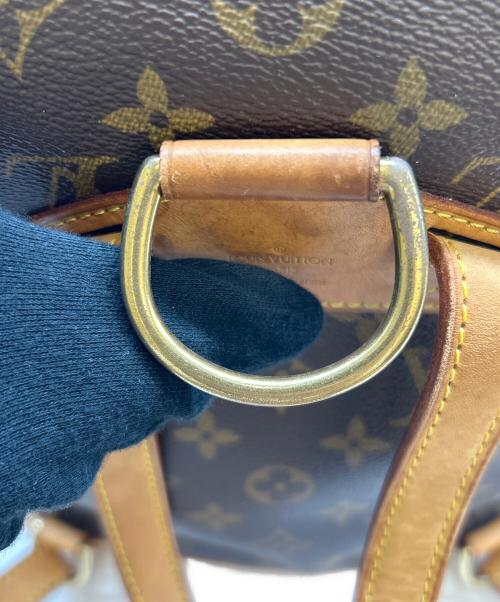 LOUIS VUITTON（ルイ ヴィトン）LOUIS VUITTON (ルイ ヴィトン) LOUIS VUITTON　モンスリMM　リュック ブラウンの古着・服飾アイテム