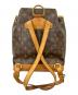 LOUIS VUITTON (ルイ ヴィトン) LOUIS VUITTON　モンスリMM　リュック ブラウン：80000円