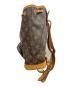 中古・古着 LOUIS VUITTON (ルイ ヴィトン) LOUIS VUITTON　モンスリMM　リュック ブラウン：80000円