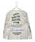 anti social social CLUB NEIGHBORHOOD (ネイバーフッド) ANTI SOCIAL SOCIAL CLUB × NEIGHBORHOOD　長袖カットソー ホワイト サイズ:L：6000円