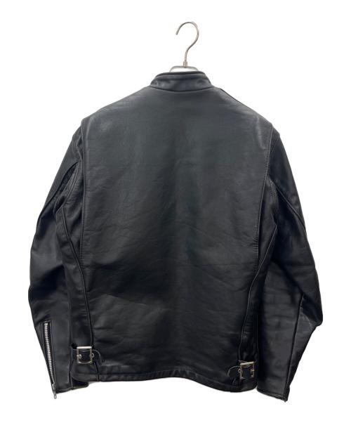 Schott（ショット）Schott (ショット) Schott　ボアライナー付きシングルライダースジャケット ブラック サイズ:38の古着・服飾アイテム
