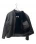 中古・古着 Schott (ショット) Schott　ボアライナー付きシングルライダースジャケット ブラック サイズ:38：40000円