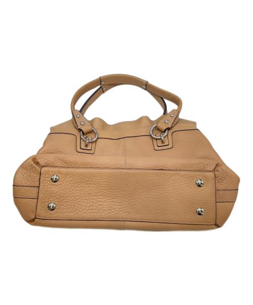 COACH（コーチ）COACH (コーチ) COACH　ペネロピ　レザーハンドバッグ ベージュの古着・服飾アイテム