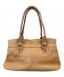COACH (コーチ) COACH　ペネロピ　レザーハンドバッグ ベージュ：7000円