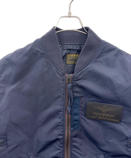 AVIREX（アヴィレックス）AVIREX (アヴィレックス) AVIREX 　L-2Bフライトジャケット ネイビー サイズ:X-LARGEの古着・服飾アイテム