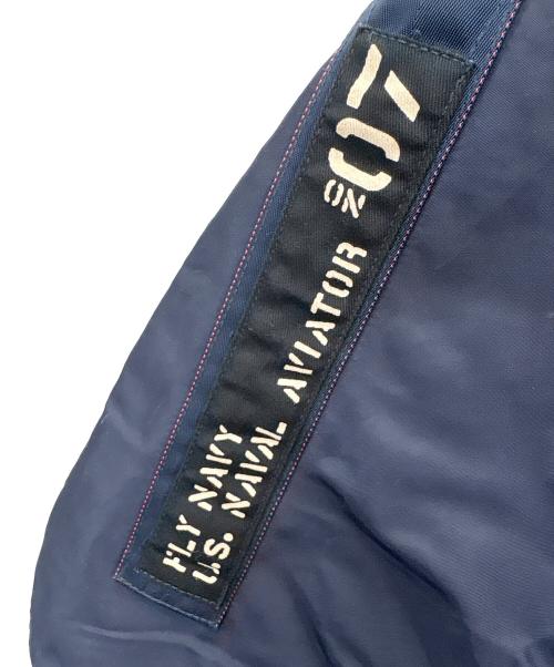 AVIREX（アヴィレックス）AVIREX (アヴィレックス) AVIREX 　L-2Bフライトジャケット ネイビー サイズ:X-LARGEの古着・服飾アイテム