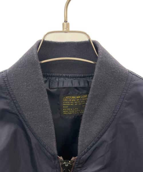 AVIREX（アヴィレックス）AVIREX (アヴィレックス) AVIREX 　L-2Bフライトジャケット ネイビー サイズ:X-LARGEの古着・服飾アイテム