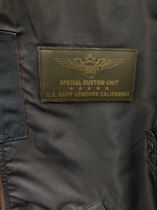 AVIREX（アヴィレックス）AVIREX (アヴィレックス) AVIREX 　L-2Bフライトジャケット ネイビー サイズ:X-LARGEの古着・服飾アイテム