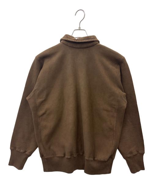 A.PRESSE（アプレッセ）A.PRESSE (アプレッセ) A.PRESSE　Vintage Half Zip Sweatshirt　2026年モデル ブラウン サイズ:3の古着・服飾アイテム