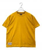 DESCENDANTディセンダント）の古着「DESCENDANT　CACHALOT ORGANIC COTTON SS PIGMENT DYE　半袖カットソー」｜イエロー
