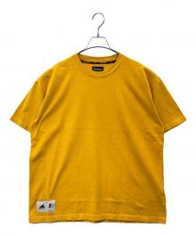DESCENDANT（ディセンダント）の古着「DESCENDANT　CACHALOT ORGANIC COTTON SS PIGMENT DYE　半袖カットソー」｜イエロー