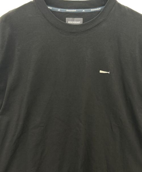 DESCENDANT（ディセンダント）DESCENDANT (ディセンダント) DESCENDANT　半袖カットソー ブラック サイズ:2の古着・服飾アイテム