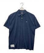 DESCENDANTディセンダント）の古着「DESCENDANT　CACHALOT POLO SS　半袖シャツ」｜ネイビー