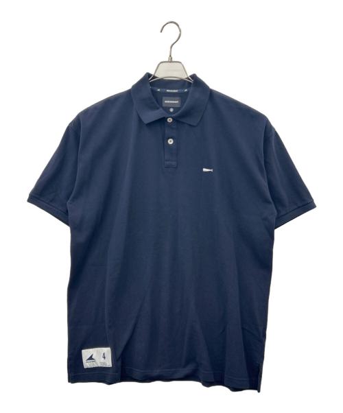 DESCENDANT（ディセンダント）DESCENDANT (ディセンダント) DESCENDANT　CACHALOT POLO SS　半袖シャツ ネイビー サイズ:4の古着・服飾アイテム
