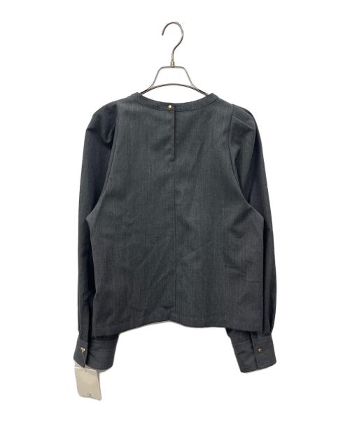 IENA（イエナ）IENA (イエナ) IENA  長袖ブラウス グレー サイズ:Fの古着・服飾アイテム