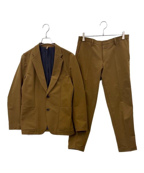 PAUL SMITH（ポールスミス）PAUL SMITH (ポールスミス) Paul Smith　ストレッチセットアップスーツ ブラウン サイズ:Mの古着・服飾アイテム