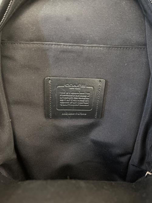 COACH（コーチ）COACH (コーチ) COACH  シグネチャー　スリングバッグ ブラック×ネイビーの古着・服飾アイテム
