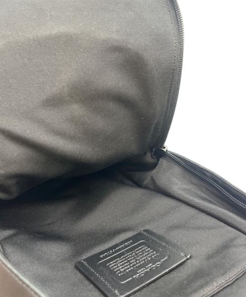 COACH（コーチ）COACH (コーチ) COACH  シグネチャー　スリングバッグ ブラック×ネイビーの古着・服飾アイテム