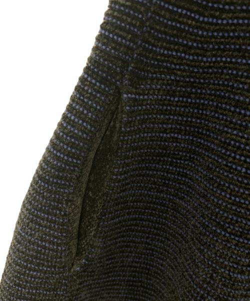 FOXEY（フォクシー）FOXEY (フォクシー) FOXEY　フレンチスリーブ ニットワンピース ネイビー サイズ:42の古着・服飾アイテム