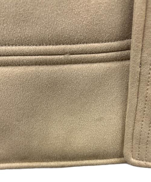 UGG（アグ）UGG (アグ) UGG　セイデンラックスフラッフジャケット ベージュ×ホワイト サイズ:XLの古着・服飾アイテム