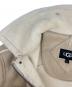 中古・古着 UGG (アグ) UGG　セイデンラックスフラッフジャケット ベージュ×ホワイト サイズ:XL：30000円