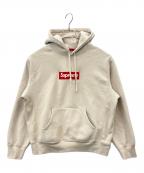 SUPREMEシュプリーム）の古着「Supreme　24AW Box Logo Hooded Sweatshirt　プルオーバーパーカー」｜Stone